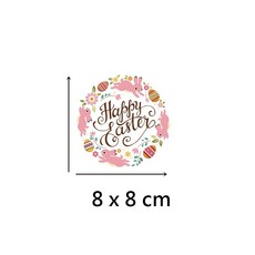 皮卡布 復活節 小兔子 熱轉印貼紙 手工diy 燙畫貼, 1個, 小尺寸(8X8CM)