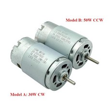 RS 395 전기 취미 드릴링 고속 14 탄소 28MM 도구 머신 16 브러시 18V 모터 2V 12V DIY 4V 24V, Model B 50W, 16 2V, 0
