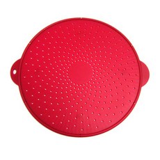 노르프로 실리콘 스트레이너 / 스플래터 스크린 덮개 레드, 1개, 29cm
