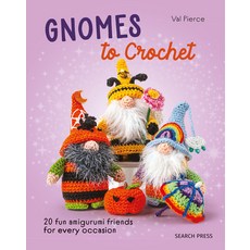 (英文圖書)Gnomes to Crochet: 20 Fun Amigurumi Friends for Every Occasion 精裝版, Search Press, 英文