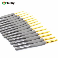 【綺綺愛編織】日本進口TULIP廣島鉤針，有柄勾針設計，舒適好握，輕鬆編織各式精美作品, 1個