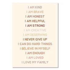 쿠쿠스토어 어린이 교육 포스터 및 인쇄물 보호 벽 예술 학습 알파벳 그림 놀이방 홈 장식, 07 15x20cm No Frame, 02 13