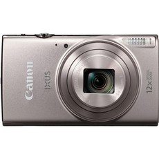 Canon IXUS 輕巧型數位相機 12倍光學變焦 - 時尚便攜，輕鬆捕捉生活精彩, IXUS 285 HS A/銀色