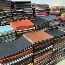 真牛皮手工DIY皮革麵料邊角料皮墊補丁清倉