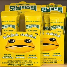 모닝이즈백 스틱 레몬, 10개, 20g
