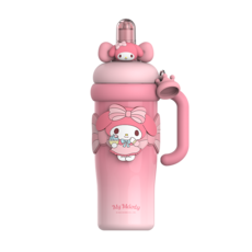 크로스 보더 산리오 뽀뽀 텀블러 960밀리리터, 1개, 960ml, 960ml 마이멜로디