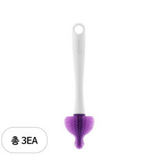 실리만 실리콘 젖꼭지 솔 WSK336, 3개, 연보라