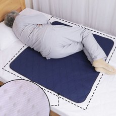 기저귀 깔개 어르신 패드 매트 요실금 배변 위생 침대 어르신요실금매트 성인용위생매트, 중 60X90, 60 x 90cm