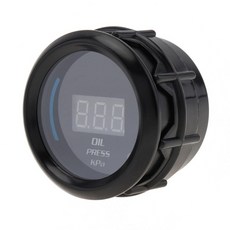 차량용 LCD 디지털 디스플레이 오일 압력 게이지 2 인치 52mm 0-10 KPa 블루 자동 온도 프레스 계량기 센서, 01 빠른