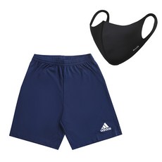 adidas 愛迪達 女款運動短褲+運動口罩