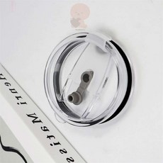 호두상점 투명 텀블러 뚜껑 텀블러뚜껑8.5cm, 소