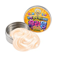 토이토 박사 퍼티 유리 슬라임 오리지널 투명 주물럭 말랑이, 2개, 62g, 주황주황