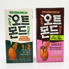 오트몬드 오리지널 190ml 6개 + 오트몬트 프로틴초코 190ml 6개 (총 12개구성)