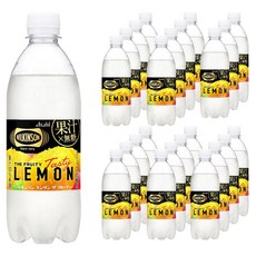 윌킨슨 탄산 더 프루티 레몬 페트, 24개, 490ml