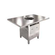 업소용 드럼통테이블 4인 6인 식당 고깃집 불판식탁