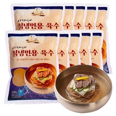 [이가네식품] 이재수명장 명인의 칡냉면용 육수 350g, 10개