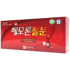 종근당건강 헤모론철분, 60정, 2개