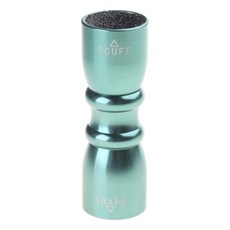 3 in 1 드럼 모양 스누커 풀 큐 팁 도구 셰이퍼 스커퍼 에어레이터 당구 대기구 스틱 프리커, 검은 녹색, 1개
