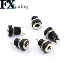 DC 전원 방수 캡 오프닝 022B 잭 충전 소켓 커넥터 DC022B DC005 3 5x1 3mm 35mm 8mm 10, 01 Female 10pcs