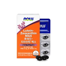 나우푸드 루테인 지아잔틴 맥스, 30정, 1개