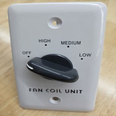 팬코일유니트 부품 로터리스위치, 1개, 천정형 4핀