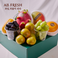 프리미엄 과일선물세트 4호 2.1kg이상 제철과일 특품 8종 (대저토마토 천혜향 외)