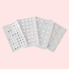 서랍 도어 유리받침 다용도 충격 소음 미끄럼방지도트 아이안전용품 유치원, 9mm (40개), 1개