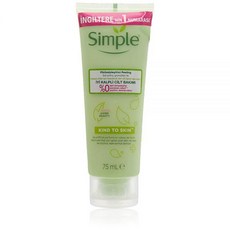 Simple Kind to Skin 스무딩 페이셜 스크럽 75 밀리리터 209953, 1개, 75ml