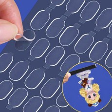 해외 EYAEYAEYA 양면 접착 도트 업그레이드 - 쉽게 벗겨낼 수 있는 스티커 100개 공예 포스터 풍선 및 DIY 프로젝트용 투명 탈착식 압정 테이프 미국매장정품+ 189, lOO.