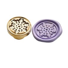 초대장 봉인 스탬프 도장 문양 황동 2.5cm 1개 C, No.21