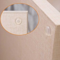 충격 방지 투명 원형 패드 문쾅 소음 완화 범퍼 쿠션 eve+4569FX