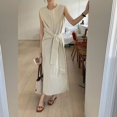 여성 데일리 모던 바스락 롱 원피스 빅사이즈 블랙원피스