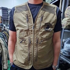 (당일출고)미해병대 앵카 자수 메이져 조끼/낚시/등산/캠핑/작업복/여름조끼/아웃도어/USMC