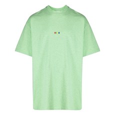 MSGM 로고 자수 티셔츠