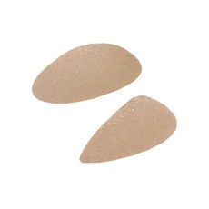 鞋鞋俱樂部2館 PEVA鞋底防滑貼 止滑墊 1雙 圓/尖 - 防滑耐磨，適用多種鞋款，提升行走安全, 1個, A01【圓頭】, 透明