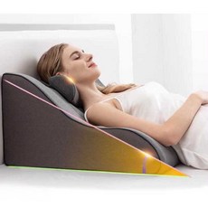 역류방지 쿠션 임산부 위편한 낮잠 완화 경사베개 수면 수유쿠션 매트리스 배게 방지 경사, 60x55x35-15, 다크그레이