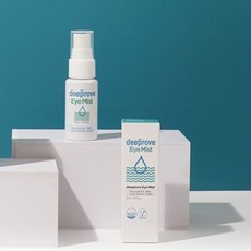 눈가에 뿌리는 미스트 30ml 유기농 아이미스트 천연 고보습 진정 눈두덩이 눈꺼풀, 1개