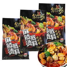 홍홍 중국식품 등니노 마라탕 소스 마라탕소스 등니라오 3개묶음, 160g, 3개