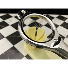 知久道具屋 切蛋器 單線切蛋器 三線切蛋器, 1個, 單線 切蛋器(黃盒)