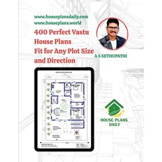 (영문도서)400 Perfect Vastu House Plans Fit for Any Plot Size and Direction Paperback, Notion Press, English, 9798900545448
