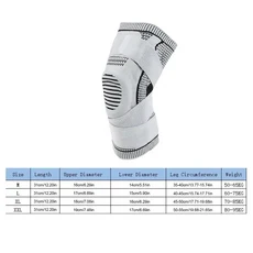 남성용 압축 무릎 버팀대 통기성 운동 스포츠 슬리브 야구 지지대 적합, 01 빠른  Mainland, 02 M