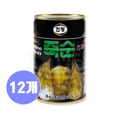 진양 죽순통조림, 400g, 12개