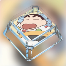 짱구는 못말려 투명 그림 기계식 키보드 키캡, 1개, 013