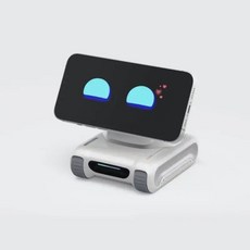 루이 AI 영어 대화 로봇 스마트 음성인식 학습 장난감 선물용, 하얀색