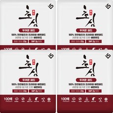 初心狗狗排便墊, 4個, 100個