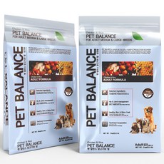 펫발란스 전연령 강아지 대용량 애견사료 5kg, 닭, 2개