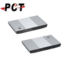 PCT KCD205 2埠 USB-C KVM 切換器 雙電腦共用鍵盤滑鼠螢幕 Type-C