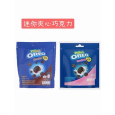 OREO 迷你夾心巧克力餅乾, 534 草莓口味 （58.4g), 1個, 58.4g