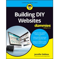 (영문도서) Building DIY Websites for Dummies Paperback, John Wiley & Sons Inc., English, 9781394232987
