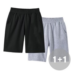 지디오 키즈 남아 반바지 2개 세트 밴딩 5부 숏 팬츠